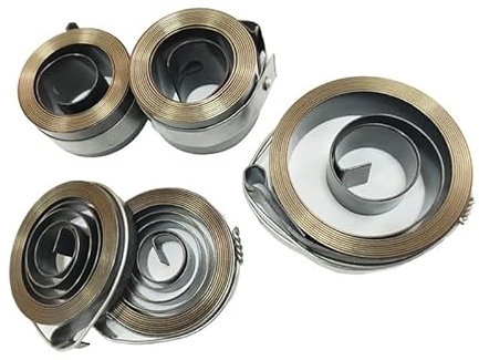 Uhrwerkfedern Fräs-/Bohrmaschine Rotorfeder Innenhaken Außenhakenbreite 6 8 12 16 19 22-30 mm Uhr-/Kraftfedern-0,7 x 19 x 1800 mm, Innenloch-Außenhaken