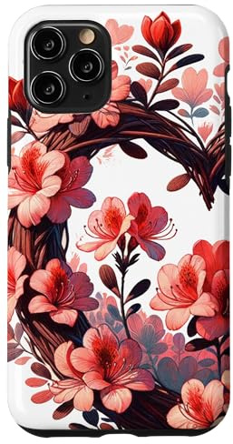 iPhone 11 Pro Azalea Bush Flowers Art Azalea flower Case