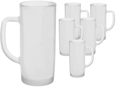 Van Well Lot de 6 tasses à vin chaud (corde givrée)