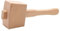 Mazo de talla de madera portátil, herramienta de carpintería con martillo de madera ergonómico para golpear cinceles e instalación de objetos, mazo profesional para tallar, hacer manualidades y precis