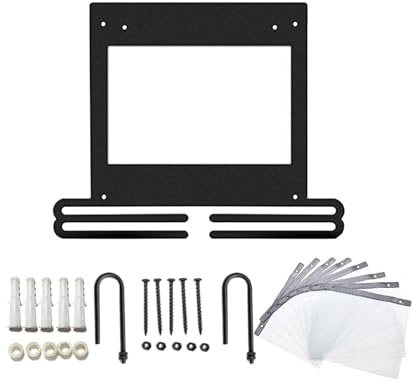 Bvdfgk Expositor de de, Colgador de de Pared, Soporte para Dorsales Y de Running, Estante Colgante para, Estilo un