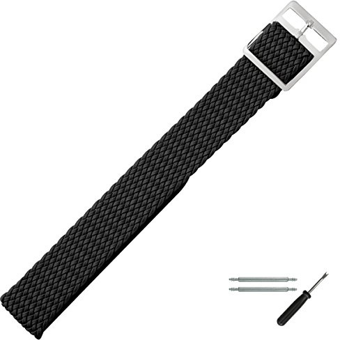 MARBURGER Uhrenarmband 18mm Perlon - Werkzeug Montage Set 95018