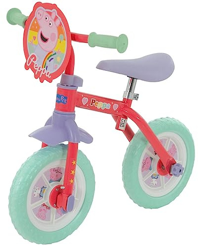Peppa Pig 25,4 cm (10 Zoll) 2-in-1 Trainingsfahrrad