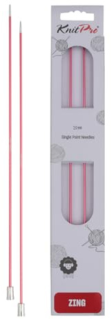 KnitPro Zing Lange Nadeln 14 (35cm) | 2mm