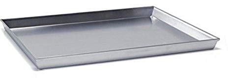 Ballarini 7044 - Teglia Rettangolare, Alluminio, Argento, 50 x 35 cm