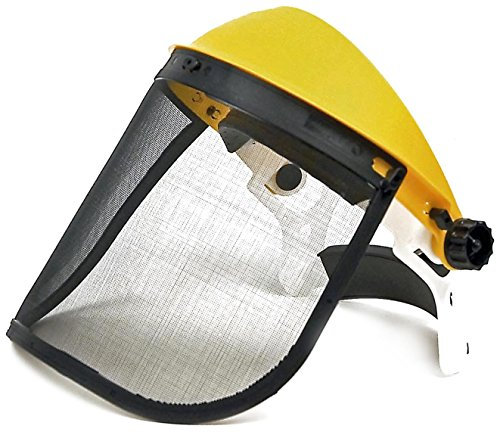 Ama 07071 Ama 07071 Visiera Protettiva Professionale con Schermo in Rete e Fermatesta Regolabile