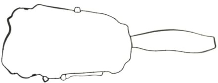 Ventildeckeldichtung Dichtung Zylinderkopfhaube VDD REINZ (71-40674-00)