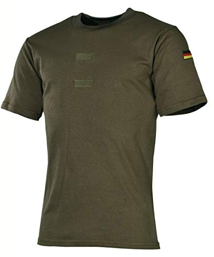 MFH BW Tropenhemd mit Klett und Hoheitsabzeichen (Oliv, 6)