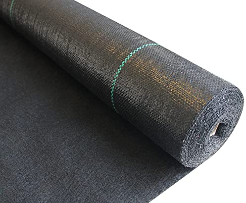 ECOgardener Premium 5oz Landscape Fabric, 4ft x 100ft Pro Garden Weed Barrier - Durable & Heavy Duty Weed Block Gardening Mat, Easy Setup & Superior Weed Control, Eco-Friendly & Convenient Design