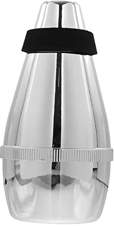HEALLILY Brass Instruments Wind Instrument Mute Tenor Trombone Mute Tenor Trombone Silencer French Horn Liberty Bass Alto Tenor Practice Cup Mute Muffler Silver Trumpet Plunger Woofer