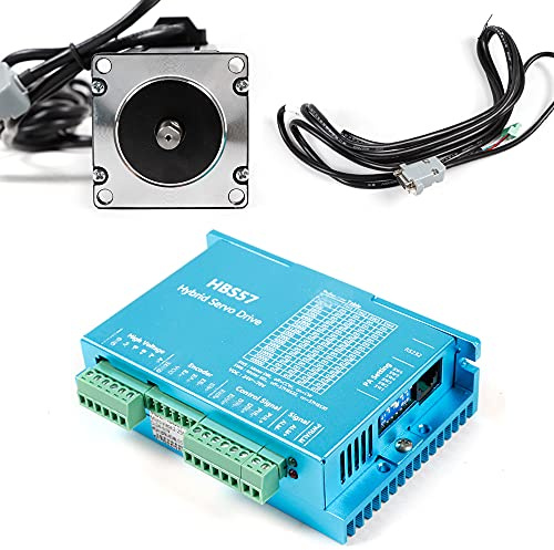 Nema 23 Schrittmotortreiber 3,0 Nm 4 A Closed Loop Schrittmotor CNC Kit, Stepper Motor, DC24-60V ±5% HBS57 Driver+ 57HBS30 motor Closed-Loop-Schrittmotor mit Treiber HBS57-Kit