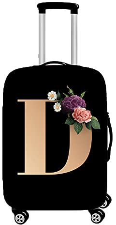 Hiseng Elastisch Kofferhülle Kofferschutzhülle Gepäck Cover Reisekoffer Hülle Koffer Schutzhülle Luggage Cover Waschbarer Kofferüberzug (XL (30-32inch),D)