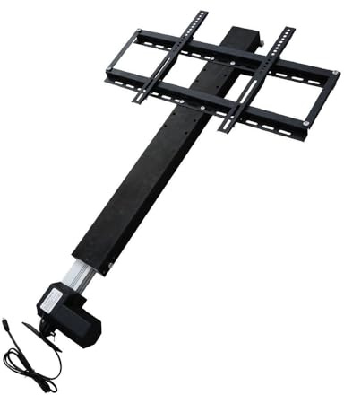 GMSLuu Support TV motorisé pour écran LCD support élévateur hub 700 mm pour 26 à 57  avec télécommande support électrique mis à niveau hauteur réglable