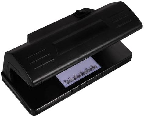 BCOATH Detector De Dinero Portátil Uv Para Verificador De Billetes Falsos Dispositivo De Detección De y De Usar