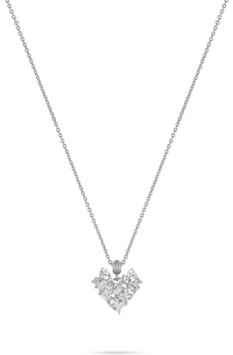 JETTE Damen-Kette 925er Silber, recycelt Zirkonia