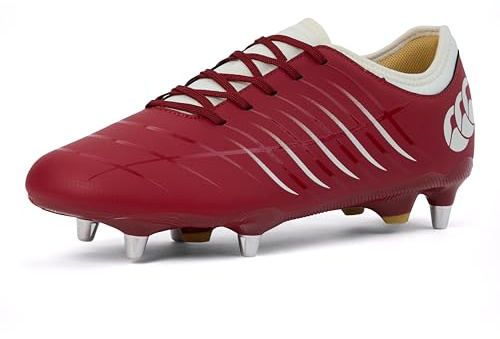 Canterbury CCC Phoenix 2.0 Team Boots, unisex, rosso, taglia 42, Rosso, 49 EU