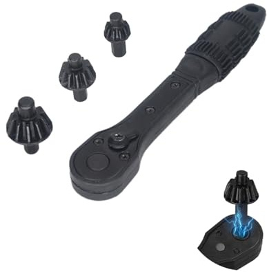 Magnetico Chiave per Mandrino, Chiave a Cricchetto per Mandrino da Trapano, 12,5mm/17mm/21mm Doppia Testa Chiave per Mandrini Universale Chiave per Trapano Drill Chuck Key per Trapano Elettric