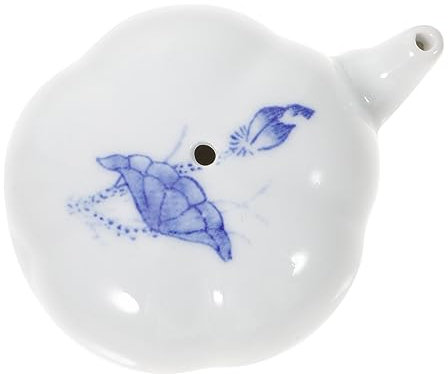 Artibetter Malerei Kalligraphie Wassertopf Keramik Tintenbehälter Rund Design Für Kalligraphie Und Malerei Mit Filigranem Muster Geeignet Für Chinesische Kulturfreunde