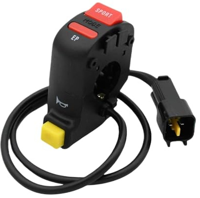 Electric Bike Hour Meter Speed Meter Assembly Speedometer Compatible With SPORT EP Power Mode Switch Horn Switch For Light X S For X260 X160(Switch)