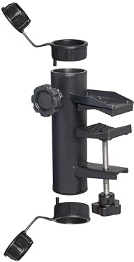 Sonnenschirmhalter Balkongeländer - Metall Sonnenschirm Halterung Balkon, Flexibel Montierbar - Kompakte Schirmhalterung Balkongeländer Ersetzt Sonnenschirmständer Regenschirmklemme Ø22-38mm