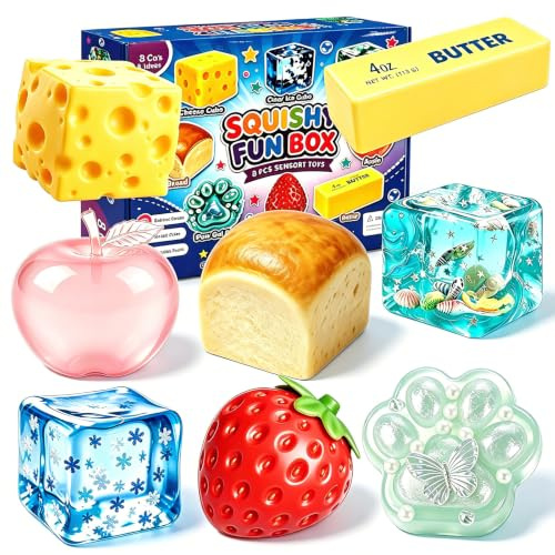 8 Piezas Set Juguetes Sensoriales Juguetes Antiestrés