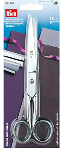 Prym 610561 UNIVERSAL Schere Ganzstahl 7'' 18 cm