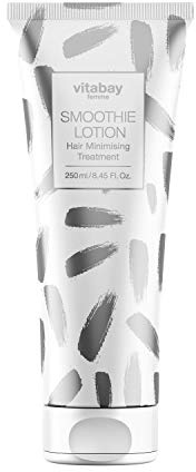 Vitabay Smoothie Lotion Haarentfernungscreme 250 ml – Telocapil™ Bodylotion zur dauerhaften Haarentfernung