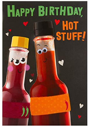 Hallmark Allgemeine Geburtstagskarte – lustiges Googly Grub Design