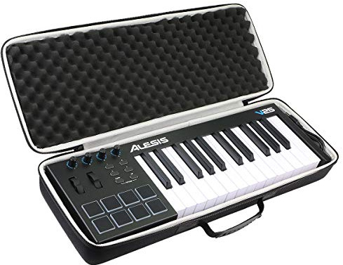 Khanka Hard Case for Alesis V25 | 25-Key USB MIDI Keyboard Controller