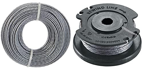 Bosch DIY Bobine pour Coupe-Bordure pour Remplissage Tous Les bobines pour Coupe-Bordure Actuelle, 24 m × 1.6 mm, 1 pièce & Fil pour Coupe Bordure - 4m de Fil de 1,6mm de diamètre