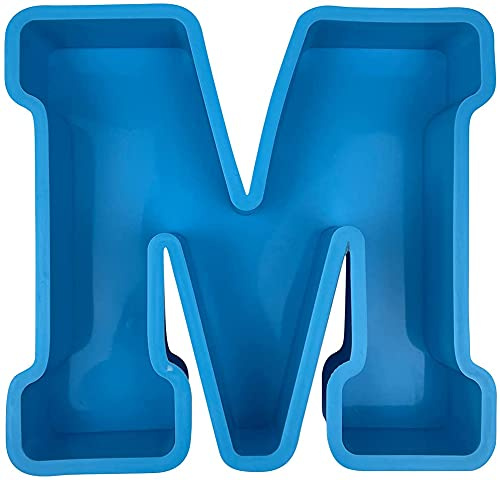 Stampo in resina epossidica con grande alfabeto - Stampo in silicone con lettera inglese, Stampi per colata di lettere in alfabeto 3D Stampo per decorazione dalla A alla Z per la festa di compleanno