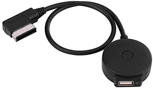 KIMISS Bluetooth per 2013 + Shine Ami Mdi Usb Cavo O Auto Aux, con Due Modalità, Interfaccia Musicale Adattatore Lettore Mp3 Nero Adatto A6L S5 A4L A1 Q