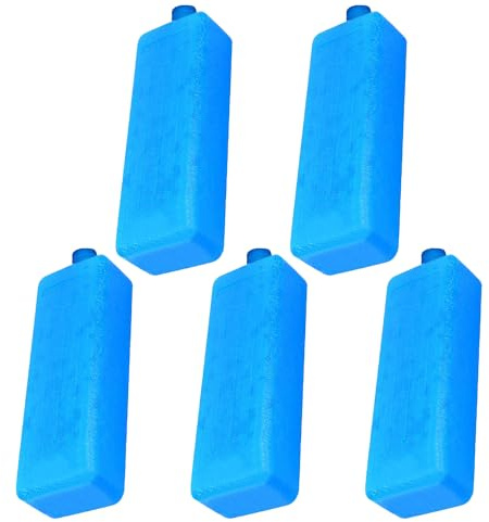 Ice Packs Freezer Blocks, 2/3/5/8 Pack 350ml Cooler Blocks for Lunch Boxes Cool Boxes Cooler Bags Air Conditioner Fan, Reusable Freezer Ice Packs, Cold Freezer Packs for Camping Picnic Travel Beach
