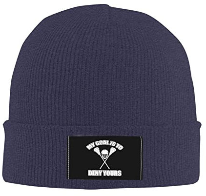 351 Herren Damen Slouchy Beanie Mütze Lacrosse-Torwart Slouchy Turban Weich Wintermütze Warme Strickmütze Für Adult Jungen Winter