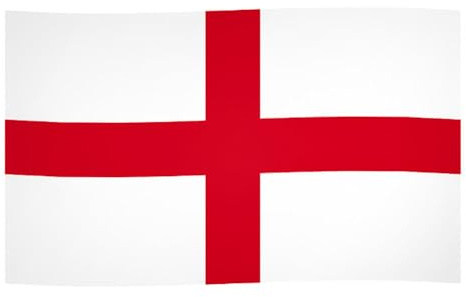 Murago - England Fahne ca. 90x60 cm - Englische Flagge klein ca. 60 x 90 cm Fanartikel Dekoration Garten wetterfest