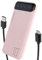Portable Charger 10000mAh Slim USB C Input and Output Power Bank with LED Display Lightweight External Battery Pack Compatible for iPhone 14/13/12, iPad, Samsung etc. (pink)