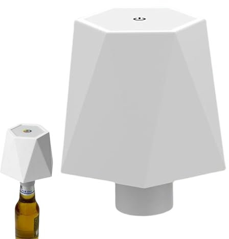 Lampada da scrivania – Lampada da tavolo portatile per bottiglia di vino, lampada da tavolo ricaricabile senza fili, lampada portatile IP54 impermeabile touch control, RGB 3 modalità wireless per