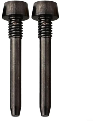 2 Pack Bike Disc Brake Caliper Bolts for Magura MT2/4/5/6/8, Bike Disc Brake Pad Pin Inserts Screw for Mountain Bike(BLACK)