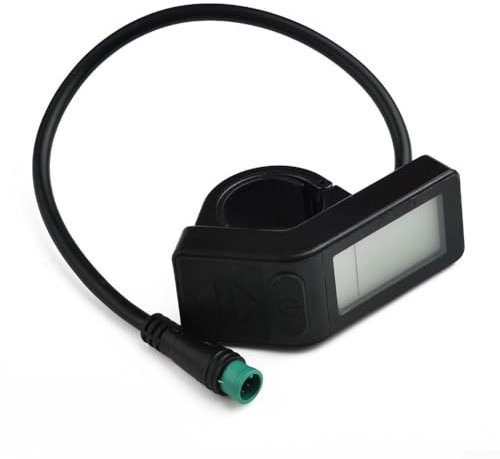 Panneau d'affichage FACULX pour vélo KT LCD4 E, compatible avec les vélos électriques 24 V/36 V/48 V, mini écran, kit de contrôle de vélo étanche, pour contrôleur KT (étanche)