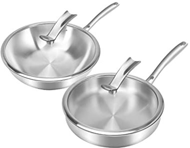 DYHWAC 316 Juego de ollas de Acero Inoxidable Cocina Hombre DE Cocina ANTRIENTE FRYOR Pan + FRECIMIENTO Conjunto DE Cocina DE Cocina COMBINADA Utensils