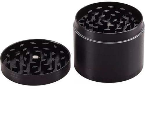 Black 40mm Grinder Herb Grinder Magnetic Grinders for Dry Herb Portable Metal Aluminium