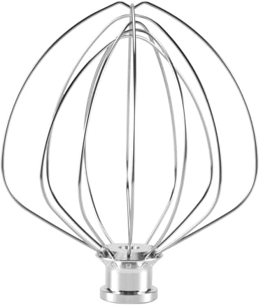 Kueohse KN256WW Embout fouet à 6 fils pour Kitchen Aid 5-6 quart Bowl-Lift Accessoire mélangeur à œufs