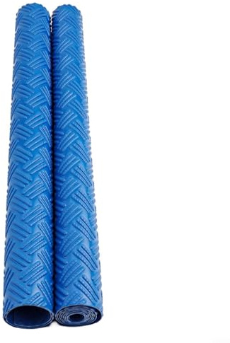 Yhenlovtt Protective Pool Ladder Mat for Swimming Pools, Non-Slip Step Pad in Blue, For Durable PVC Ladder Cover for Outdoor Garden Pool Equipment & Parts(90 * 40CM)