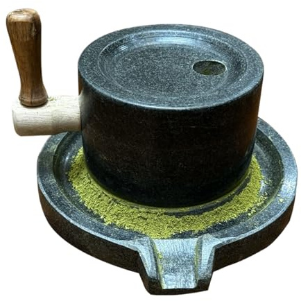 Moulin À Grains En Pierre | Moulin À Grains Manuel En Pierre - Broyeur Pour La Pâtisserie Et La Transformation - Pour Le Restaurant, La Boulangerie, Le Café, La Farine, Le Poivre, Le Sel, Les Noix, Et