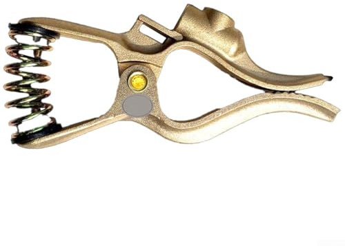 Linnkyfloa Morsetto rotante per saldatura a terra, 300 A, morsetto di messa a terra a T con testa girevole a 360°, costruzione resistente, saldatura MIG, TIG e sommersa