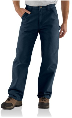 Carhartt Washed Duck Work Dungaree - Jeans - Pantalon de Travail en Toile de Canard délavé - Homme