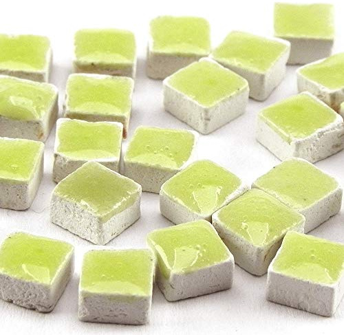 ALEA Mosaic Mini Mosaïque (5x5x3mm), 1000 tesselles, Vert Jaune, WG04