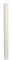 Mopec Cirio Acanalado de Color Blanco en Caja transparante, Pack de 1 Unidad, Cera, 37.00x37.00x43.00 cm