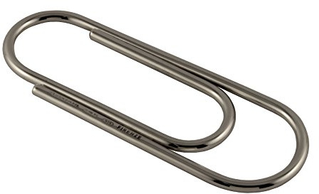 Arfasatti Sterling Silber Geldklammer Büroklammer Groß Hand Made in Italien