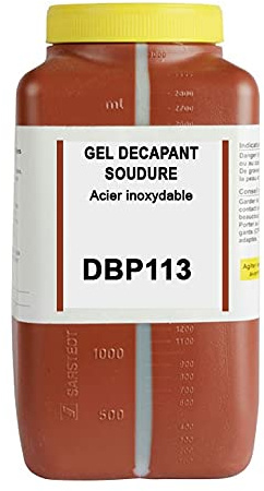 Bidon de gel décapant soudure